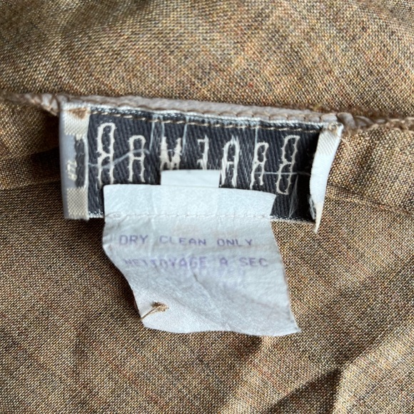 Braemar Vintage A Line Skirt Lagenlook Minimalist Retro Quality Canada Made Chic - Picture 6 of 7